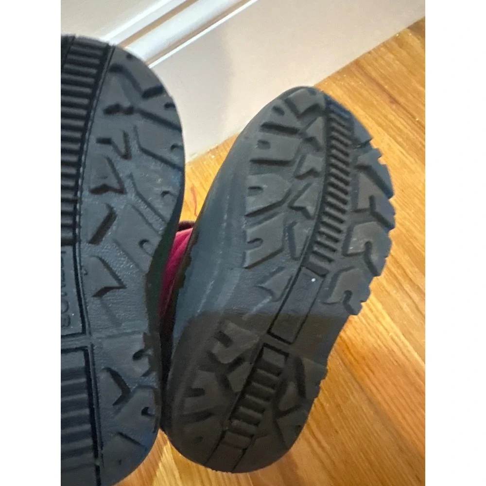 Sorel Snow Commander Toddler 8 Pink Black Waterproof Insulated Winter Boots